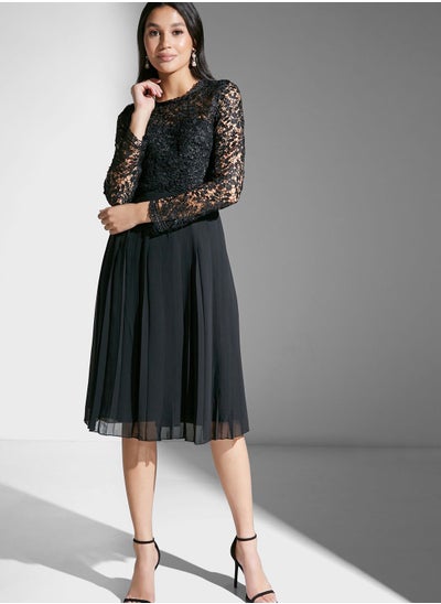 Buy Lace Detail Dress in UAE