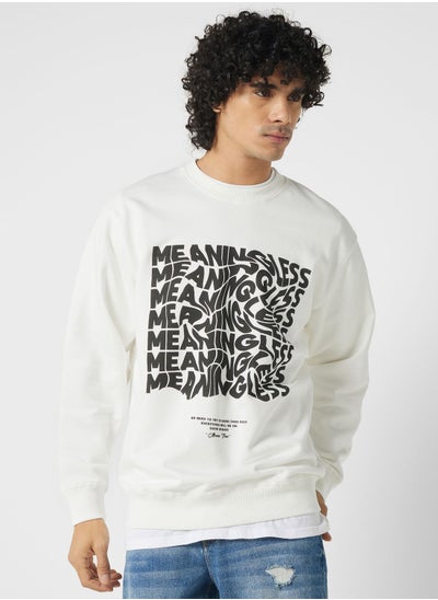 Buy Graphic Sweater in UAE