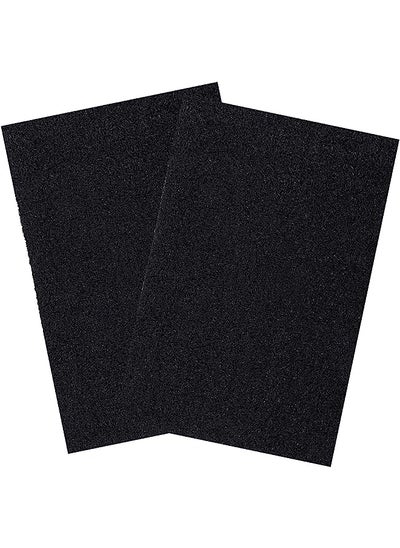 Buy Industries Rubber Anti Slip 2 Piece Bath Mat 16x24'',Black-CTKTC028561 in Saudi Arabia