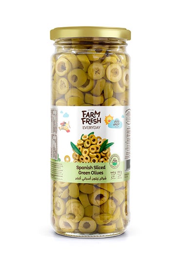 Buy Green Sliced Olives 440grams in UAE