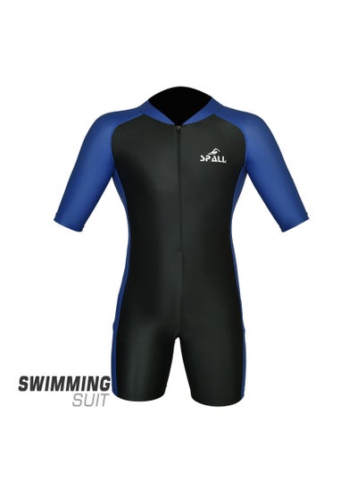 اشتري Swimming Suit Protection One Piece Short Sleeves Youth Size في الامارات