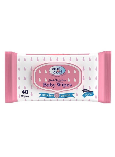 Buy Baby Wipes 40S Pack Of 1S in UAE