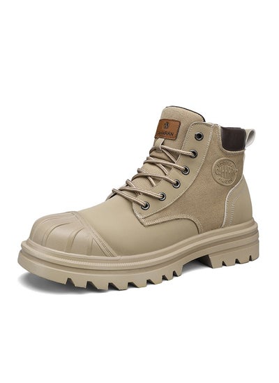 اشتري Men's Outdoor Fashion High Top Casual Boots في الامارات