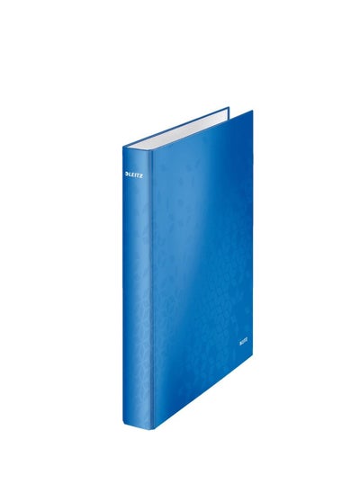 Buy Leitz Wow Ringbinder A4 40Mm 2D Ring Blue in UAE