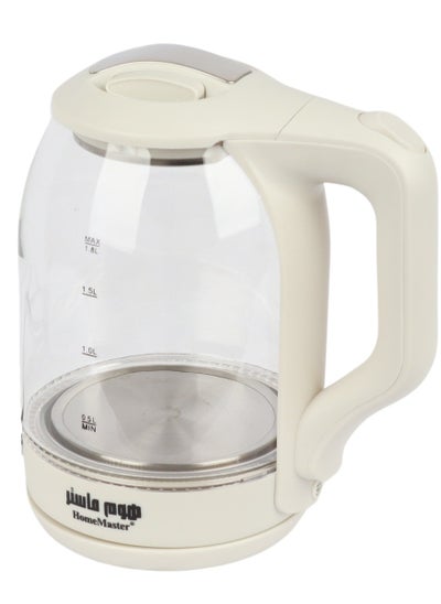 اشتري Electric kettleElectric Kettle Concealed Heating Element Boil Stop 1500W Capacity 1.8L في السعودية