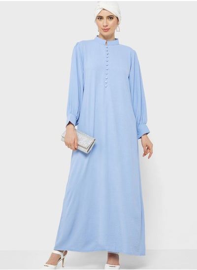 Buy Puff Sleeve Dress in Saudi Arabia