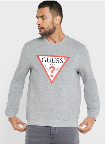 Buy Logo Printed Sweatshirt in UAE