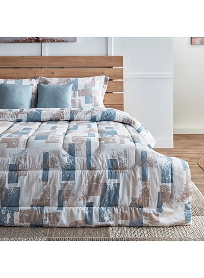 اشتري Houston Vaasa 5-Piece Printed Cotton King Comforter Set 240 x 220 cm في الامارات