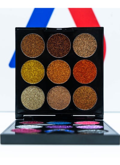 Buy Glitter Eyeshadow Palette Ultra Pigmented - 18 Color in Egypt