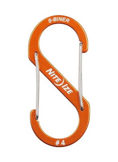 Buy S-Biner® Dual CaraBiner Aluminum #4 - Orange in UAE