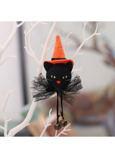 اشتري Cartoon Skirt Bells Halloween Decor Props X-Y57 black cat pendant في السعودية