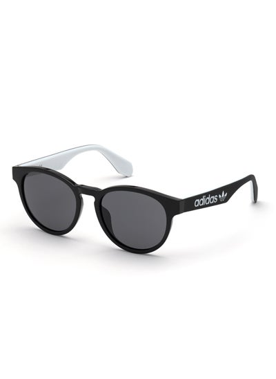 اشتري Unisex UV Protection Round Shape Plastic Sunglasses OR002501A52 - Lens Size: 52 Mm - Shiny Black في الامارات