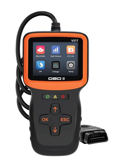 Buy OBD2 Scanner Diagnostic Tool, Vehicle Check Engine Code Readers with Reset & I/M Readiness & More, Car OBDII/EOBD Diagnostic Scan Tool for All Vehicles After 1996 in Saudi Arabia