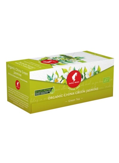 Buy Julius Meinl Organic China Green Jasmine, Green Tea, 25 Pieces per Box in UAE