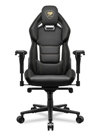 Buy HOTROD ROYAL Multi-zone Backrest Anchored Gaming Chair, Hyper-Dura Leatherette Micro Suede,4D Adjustable Armrest, Class 4 Gas Lift, 150º Reclining, 136kg Max Weight, Black | 3MARXGLB.0001 in UAE