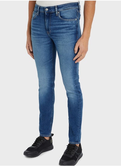 Buy Light Wash Slim Fit Jeans in Saudi Arabia