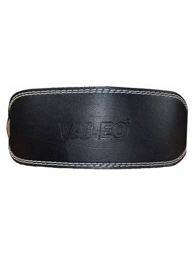 Buy Genuine Leather Weight Lifting Belt Size XS-100 CM, Black in Egypt