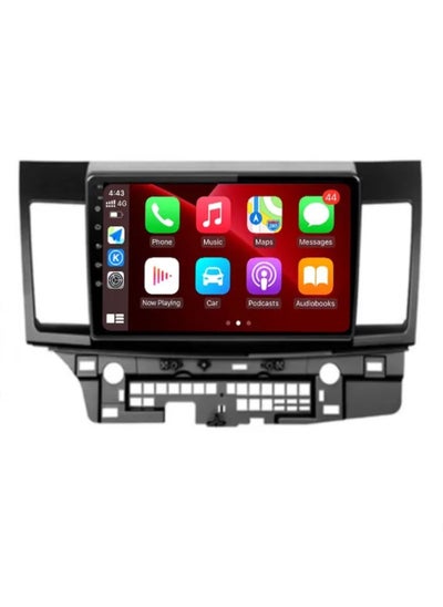 Buy Mitsubishi Lancer Android Screen 4GB RAM Support Apple Carplay Android Auto Wireless QLED Touch Screen DSP Bluetooth AHD Camera Included SIM Card Support in UAE