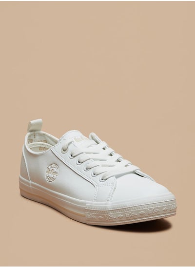 Buy Women's Lace-Up Low Ankle Sneakers in Saudi Arabia