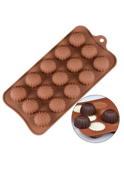 Buy Silicone Mold for Chocolate, Candy Ice Cubes Multishape in Egypt