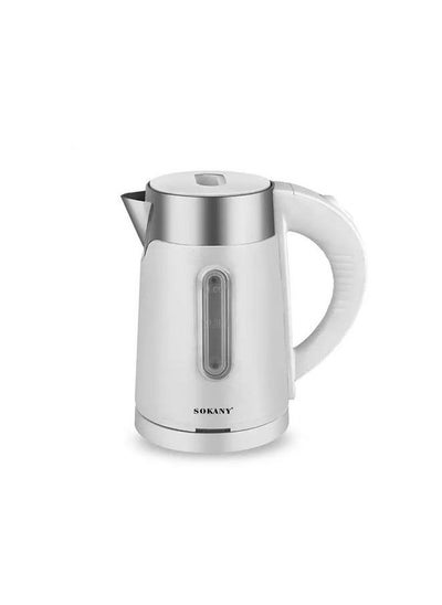 Buy Electric Kettle - 1.0L - 1200W  White in Egypt