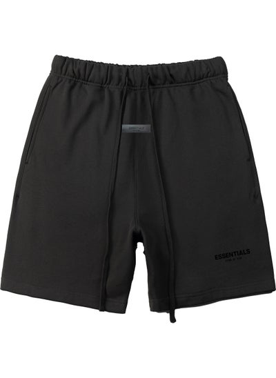 اشتري FOG Essentials Season 8 Casual Velour Shorts Black في السعودية