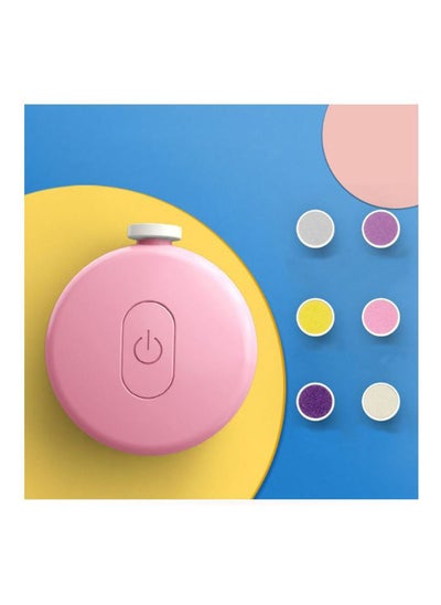 Buy Pink Electric Baby Nail Trimmer Nail Polisher Baby Nail Polisher Grinder Kit for Baby and Adult in UAE