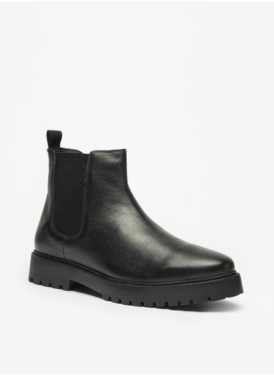 Buy Men Chelsea Boots with Zip Closure in Saudi Arabia