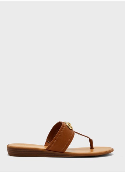 اشتري Side Strap Flat Sandals في السعودية