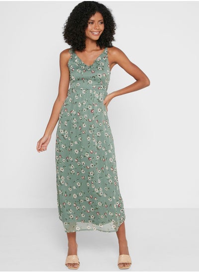 Buy Cami Strap Printed Dress in Saudi Arabia