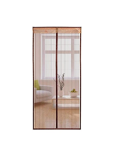 Buy Screen Door curtain Magic Mesh Hands Net Magnetic Anti Mosquito Bug Divider curtain in Egypt