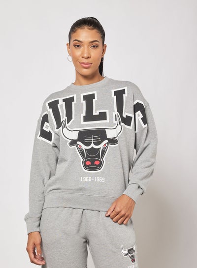 اشتري NBA Chicago Bulls Logo Fleece Sweatshirt في السعودية