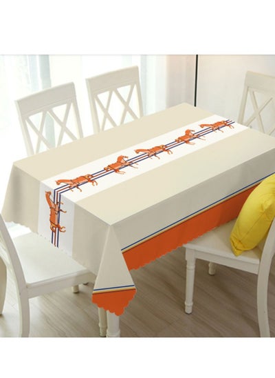 Buy Waterproof Table Cloth size 137x150 cm in Saudi Arabia