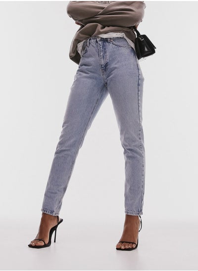 Buy High Waist Mom Jeans in Saudi Arabia