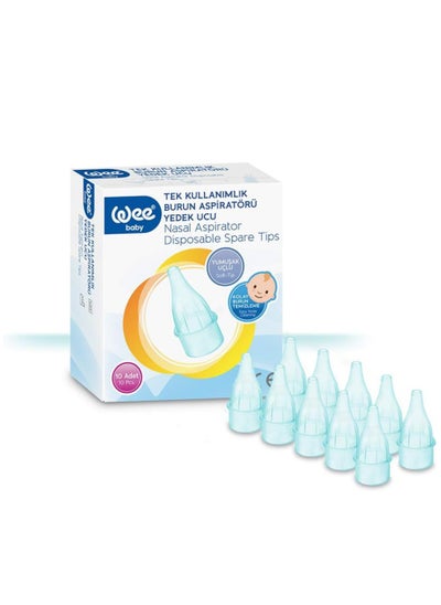 Buy Nasal Aspirator Disposible Spare Tips 10 Pcs in Egypt