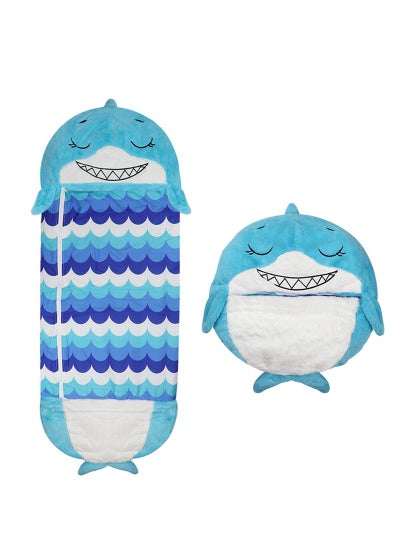 Buy Children's sleeping bag Cartoon animal sleeping bag Children's quilted anti-kick sleeping bag Storage children's sleeping bag in Saudi Arabia