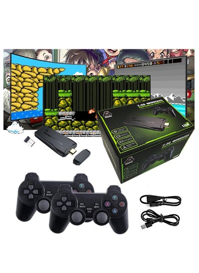 Buy Y3 Lite HD TV Game Console With 64Gcard 10000 Games 2 Controllers With 1 Stick 1 HD Extension Cable in Saudi Arabia