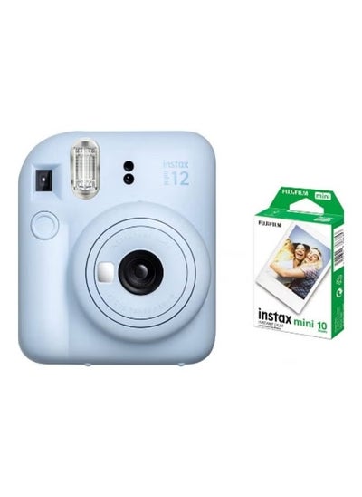 اشتري Instax Mini 12 Instant Film Camera With Pack Of 10 Films في الامارات