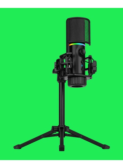 اشتري Streamplify MIC Microphone Tripod Inside, RGB, 2 Audio Modes في الامارات