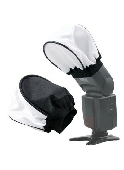 اشتري Camera Flash Softbox Soft Cloth Mini Bounce Diffuser Cap For Speedlight For Canon Nikon Sony Godox في السعودية