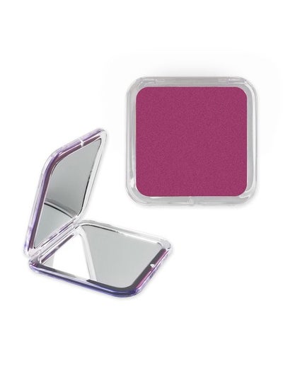 Buy Magnifying Compact Travel Mirror -1x/10x Pocket Mini Small Purses Mirror  (Purple) in UAE