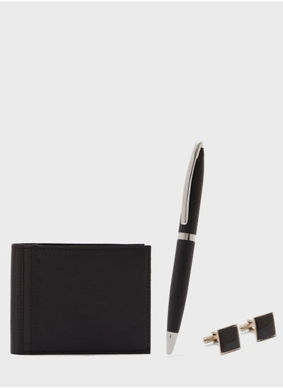 Buy Wallet, Pen And Cuff Link Gifting Set in Saudi Arabia