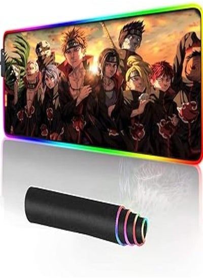 اشتري Gaming Mouse Pad For Mouse And Keyboard, 80 x 30 cm - Multi Color في مصر