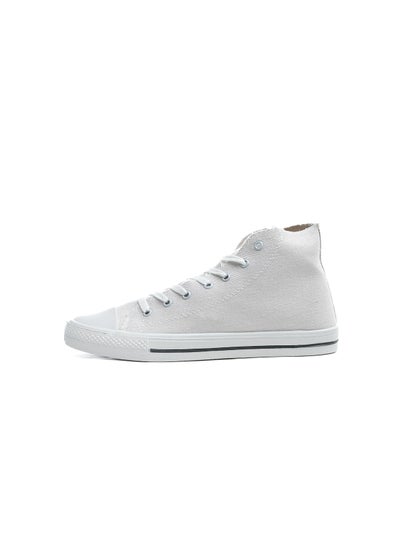 Buy Basic Lace-Up Knit Flat Sneakers For Men in Egypt