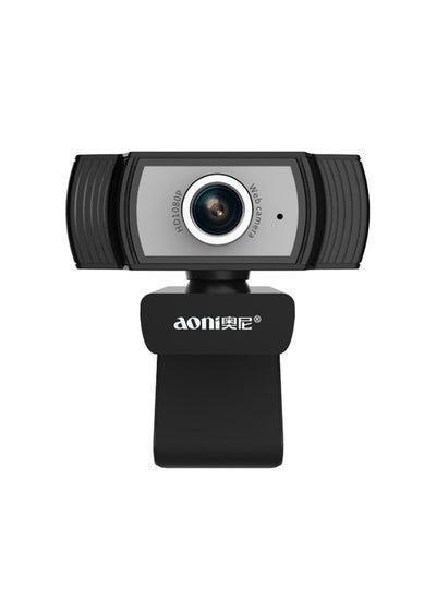 اشتري Aoni C33 Beauty FHD 1080P IPTV WebCAM Teleeconference Teaching Camera Broadcast Computer مع ميكروفون ، قابس خالٍ من القيادة والتشغيل (أسود) في الامارات