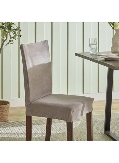 Buy Veloura Velveteen Chair Cover in UAE