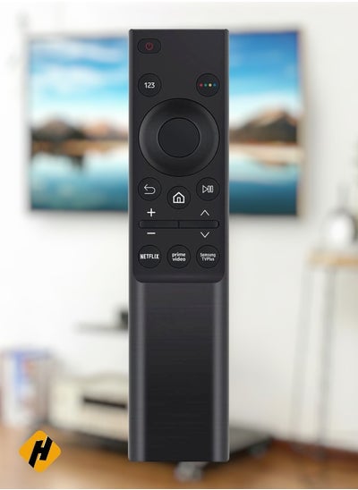 اشتري Samsung Smart TV Remote - Universal Replacement Control Compatible With Samsung Smart TV NEO QLED LED UHD SUHD HDR LCD 4K 8K Smart TV with Netflix, Prime Video & Samsung TV Pus Key Buttons في السعودية