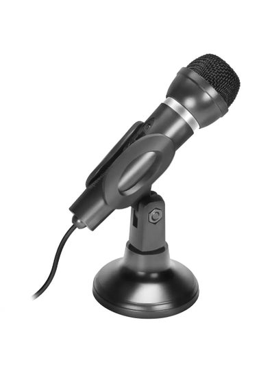 Buy Speedlink CAPO SL-8703-BK Desk & Hand Wired Microphone – Black in Egypt