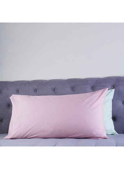 Buy Retreat 2-Piece Pillow Case Set 50x90cm-Blush in UAE