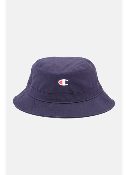 Buy Men Brand Logo Bucket Hat, Navy in Saudi Arabia